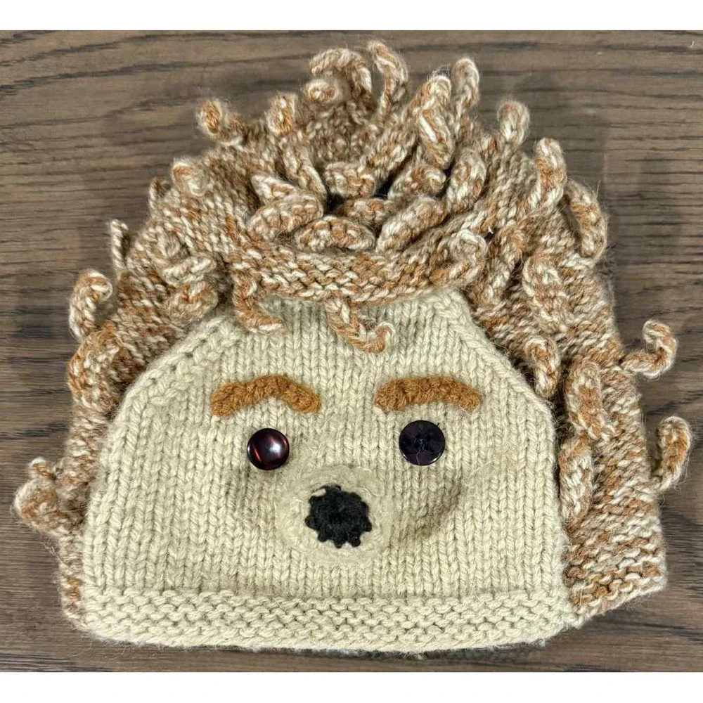 Andes Gifts Child's Hedgehog Hat Beanie 20 – 21	XL	3 – 5 years 40%  Unisex